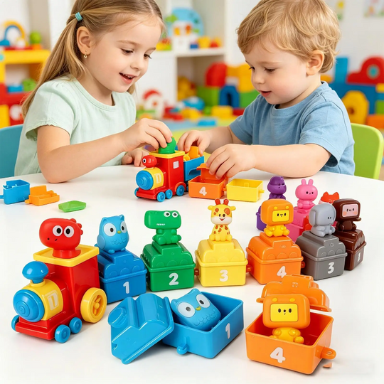 RolliRail kinder speel treinset - Milo & Moon