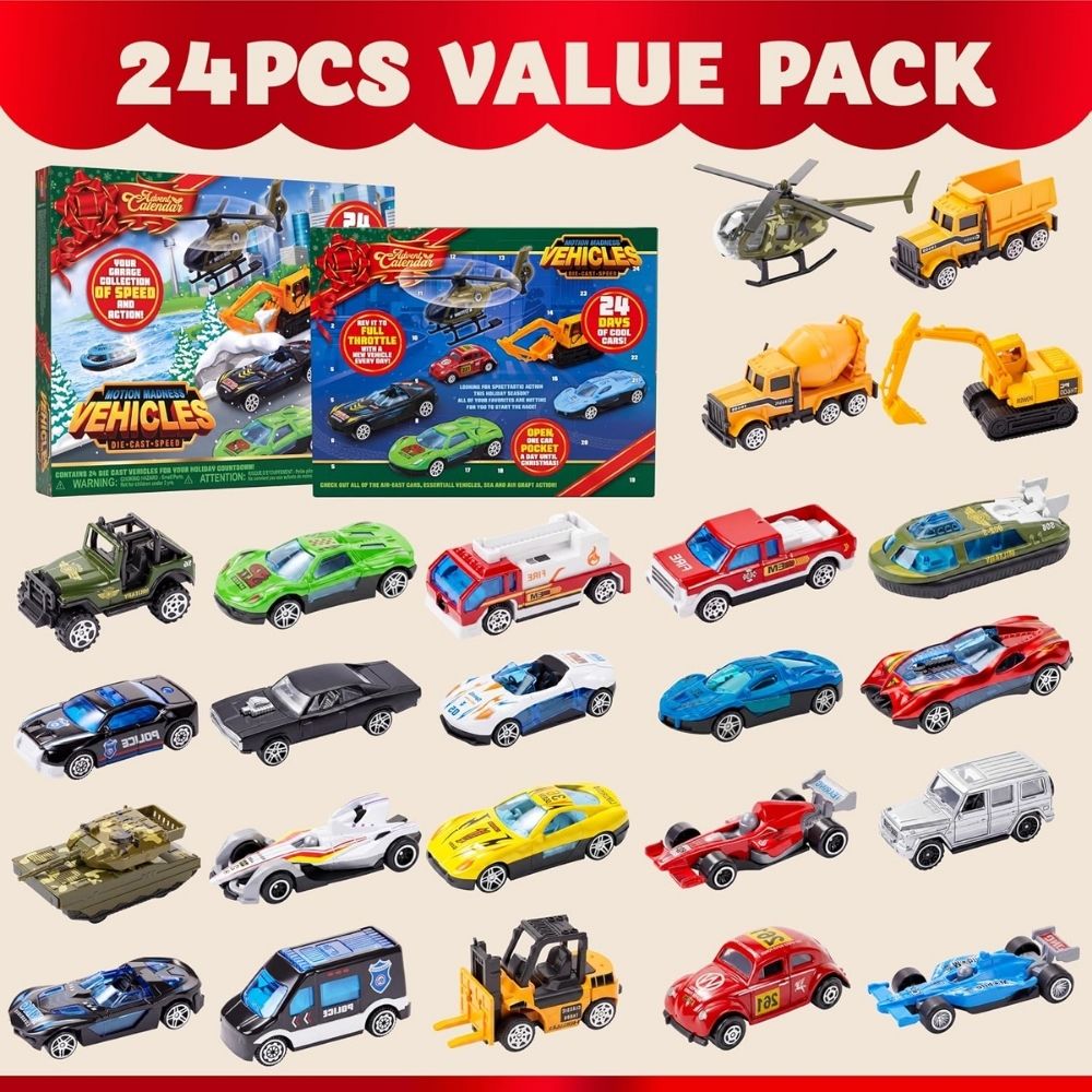 AutoCountdown – Adventskalender met Autofiguren
