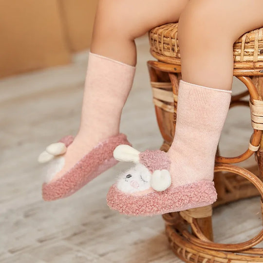 MiloSteps™ KnuffelPootjes – Warme anti slip Babyschoentjes (0-2 jaar)