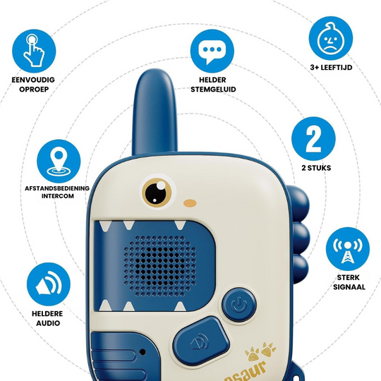 DinoChat™ – Dino Walkie-Talkies voor Kinderen – Avontuurlijke Communicatie