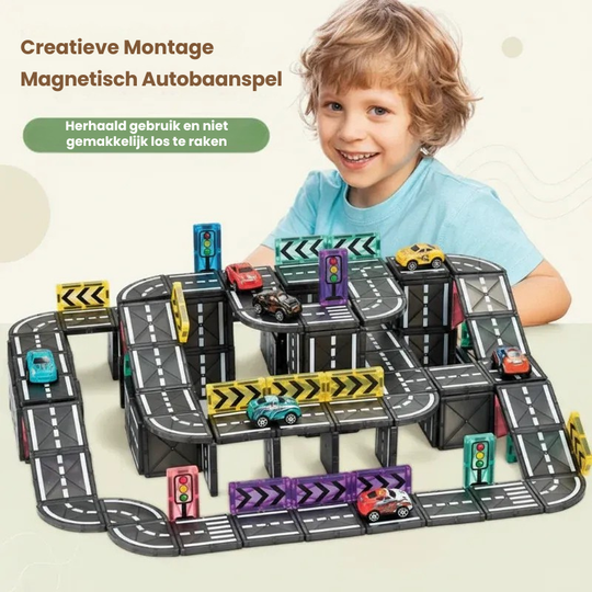 TrackMaster™ – Creatief & Leuk – Magnetische Bouwbaan Set