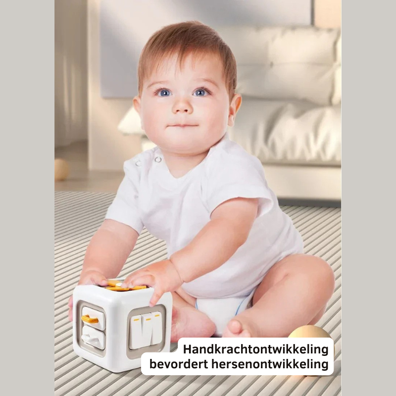 SkillCube™ – Educatieve Voel- en Friemelbox – Sensorisch Speelgoed Kinderen