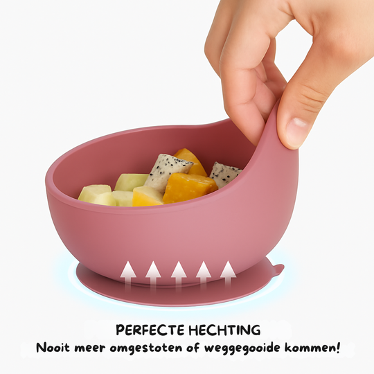 MiloFood - Kom met zuignap - Paars