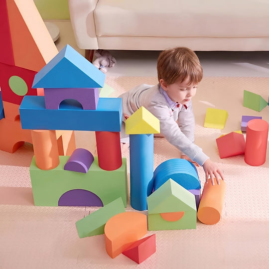 <font dir="auto" style="vertical-align: inherit;"><font dir="auto" style="vertical-align: inherit;">Grandes briques de construction en mousse, jouets éducatifs pour tout-petits et préscolaires, mousse EVA souple, grands jouets éducatifs.</font></font>
