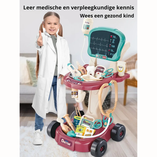 LittleMedic™ – Mobiel Dokter Speelset – Creatief & Educatief Speelgoed