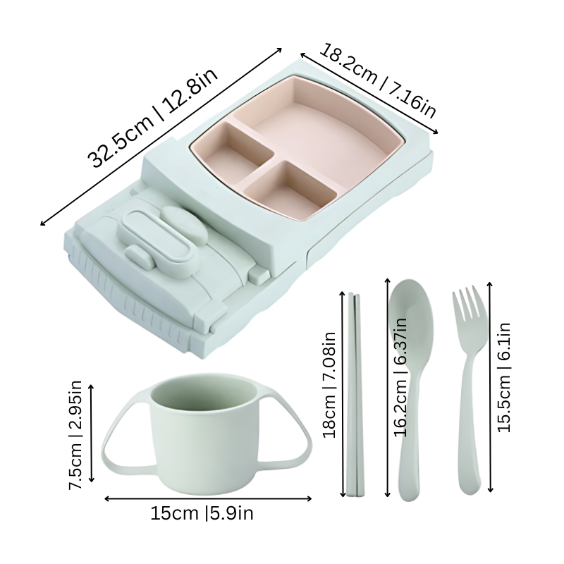 Milo & Moon™ Eat’n’Zoom™ Servies