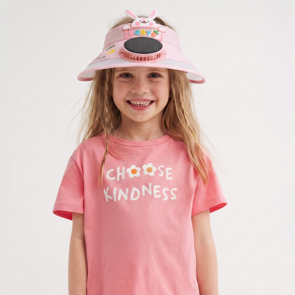 SunnyBreeze – Kinder Zonneklep met Ventilator