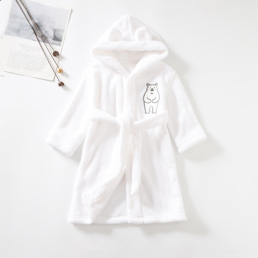 CozyNest – Warme Kinderbadjas met Capuchon