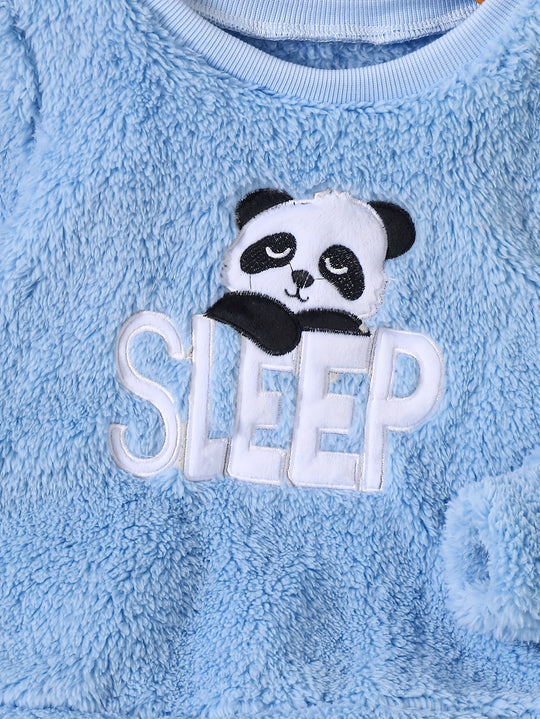PandaDreams™ – 2-delige Meisjes Panda Fleece Pyjama