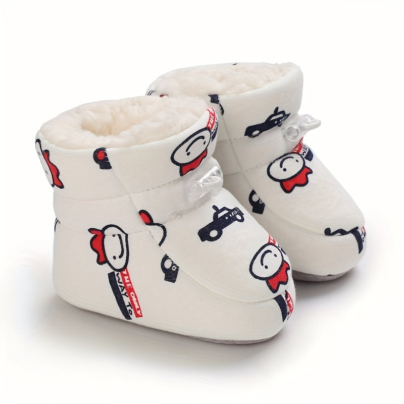 MiloSteps™ CosySteps – Warme Winterlaarsjes voor Baby’s (0-18 mnd)