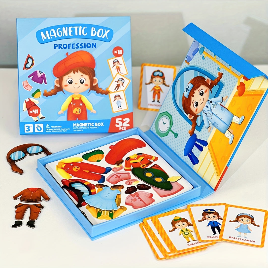 MagniDress™ – Magnetische Aankleedpuzzel voor Kinderen