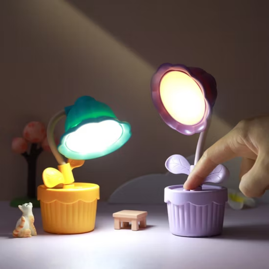 SnailGlow – LED Bureaulamp met Pennenhouder