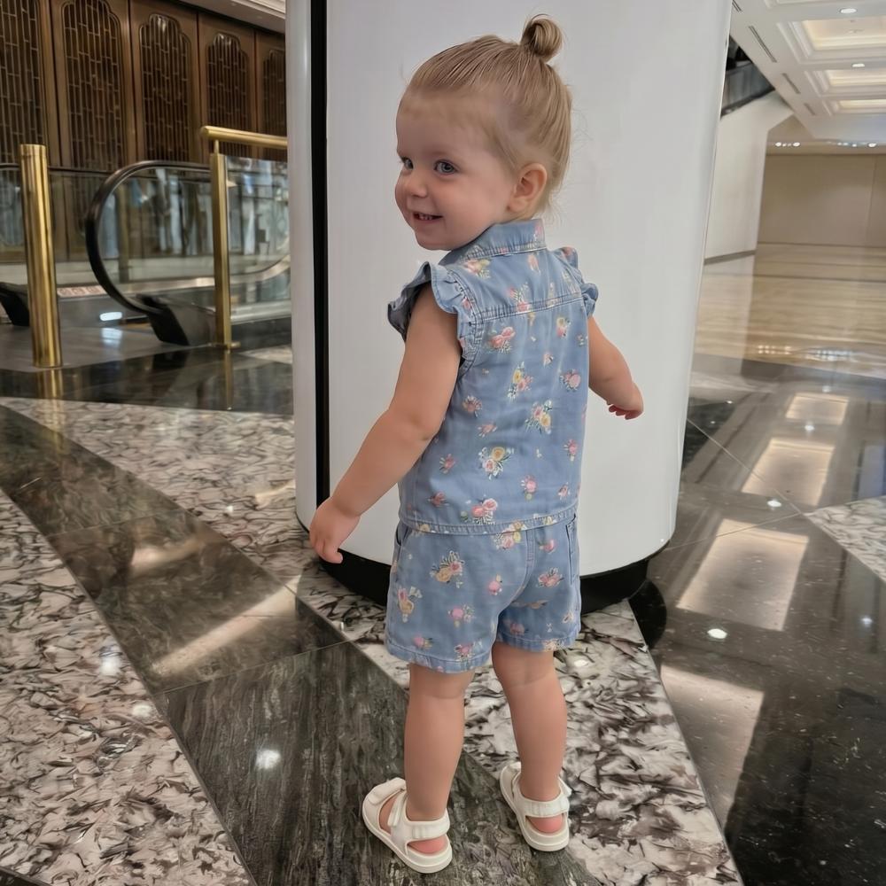 BloomDenim – Zomerset met Bloemenprint