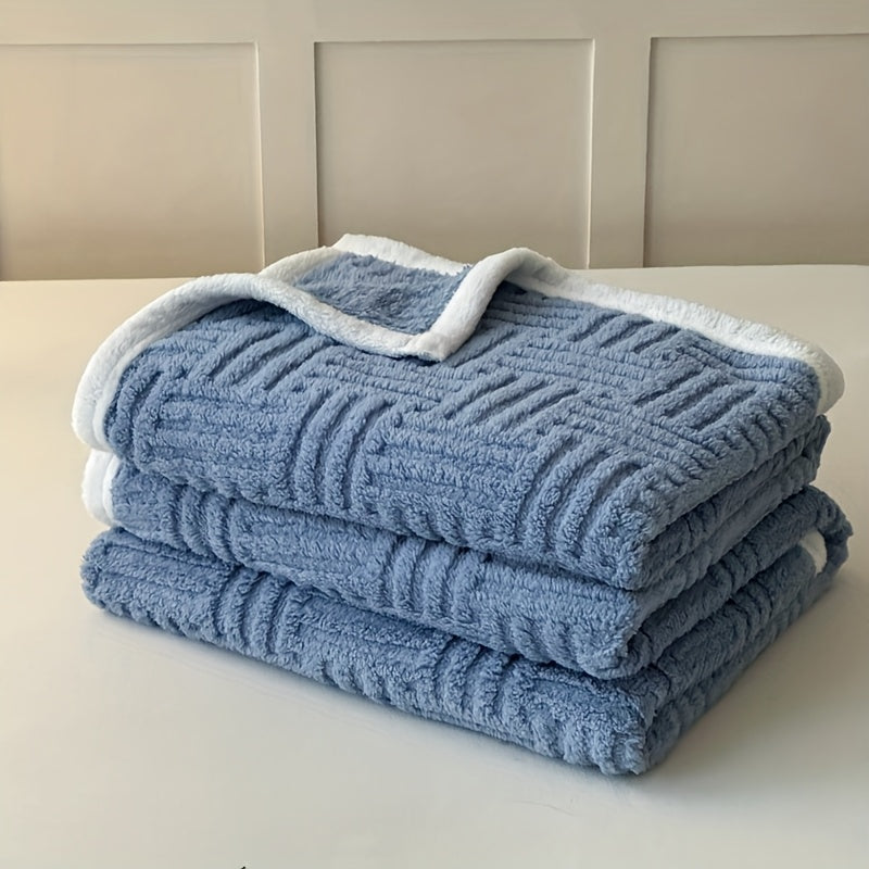 GeoSherpa™ – Omkeerbare Sherpa Deken – Verdikte Taffeta Plaid