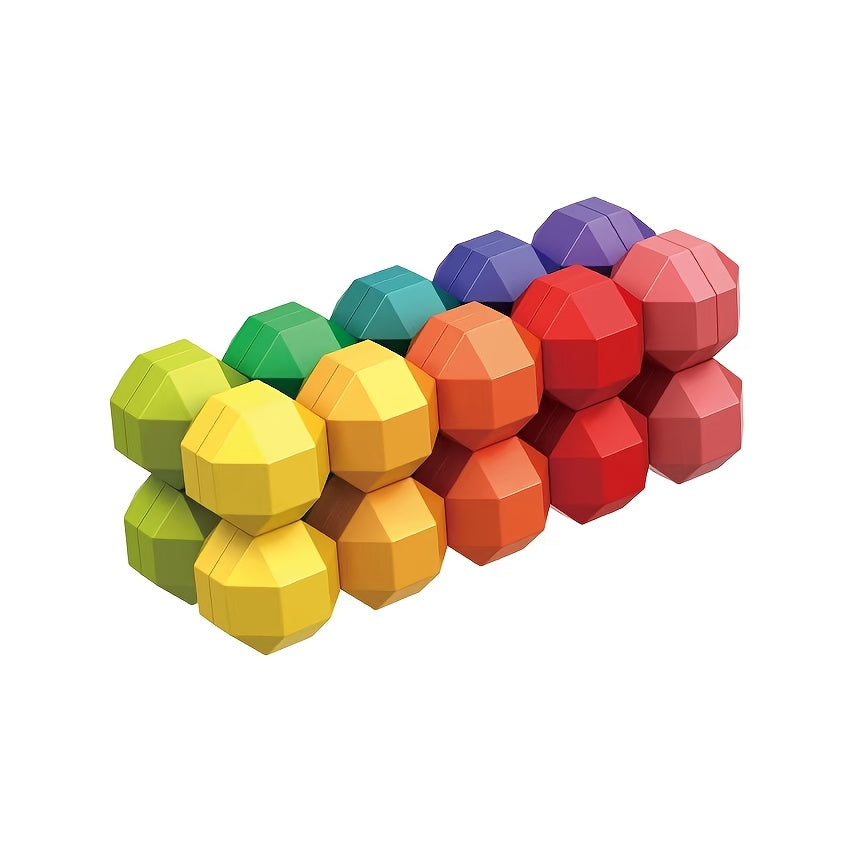 ShapeShift™ – Magic Cube 3D Puzzel – Educatief DIY Vormenspel