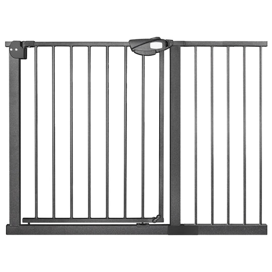 SafeStep™ – Automatisch Sluitend Traphekje – Uitschuifbaar & Boorvrij Veiligheidshek voor Kinderen