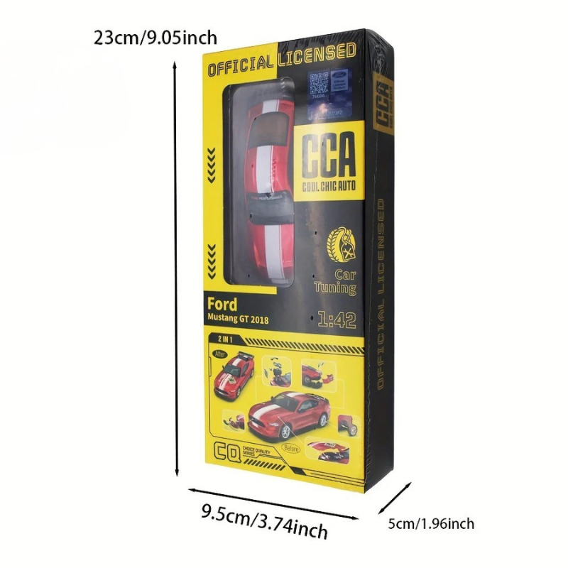 SpeedRacer™ – 1:42 Ford Mustang GT2018 Modelauto