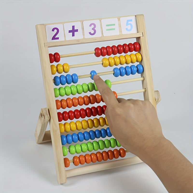 CountCraft™ – Leer Optellen en Aftrekken met Kleurrijke Kralen