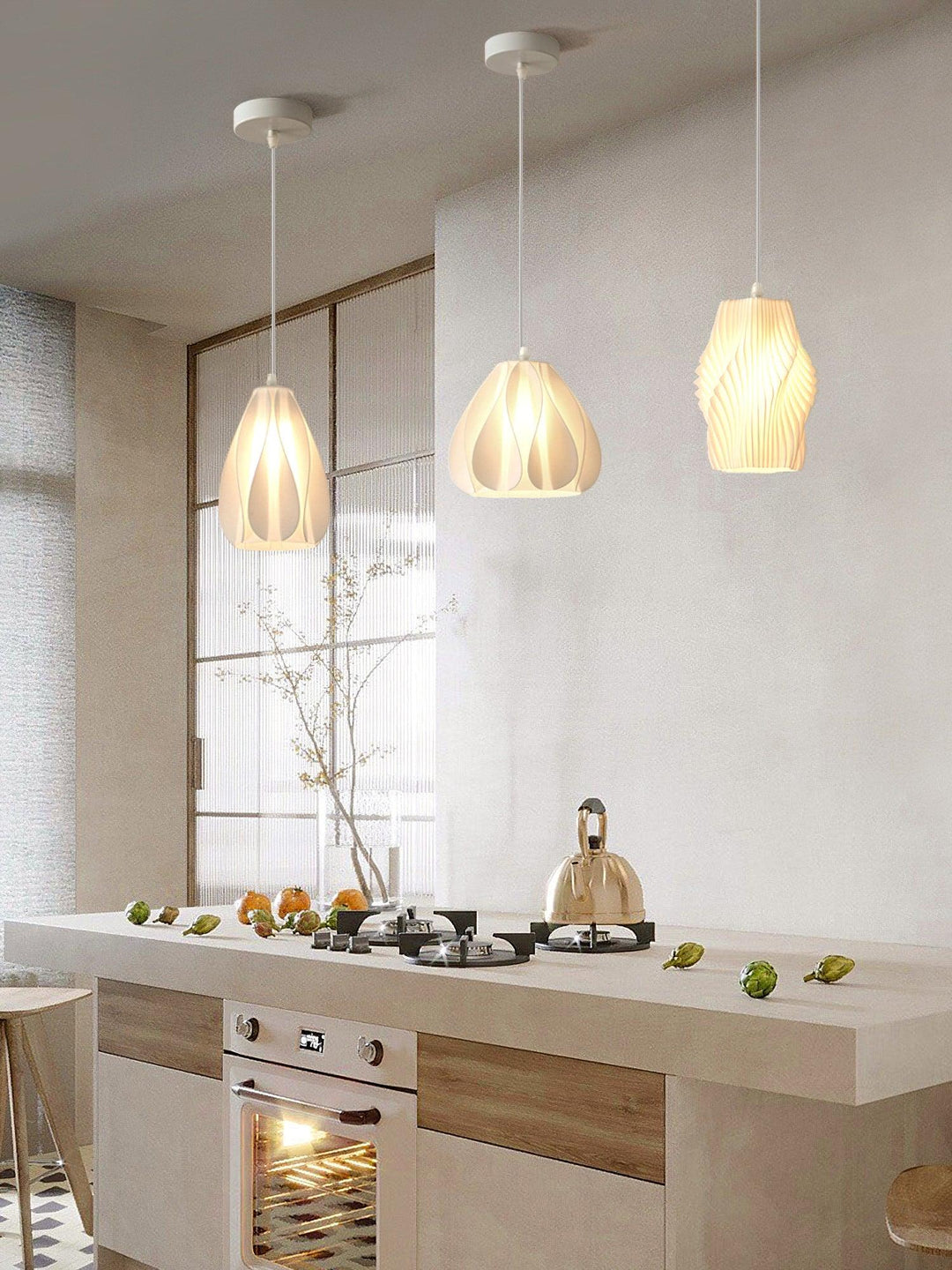 Witte kinderlamp modern design
