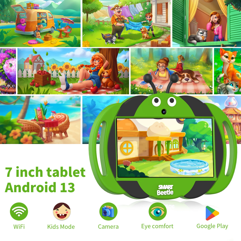 KidoTab kinder tablet functies - Milo & Moon