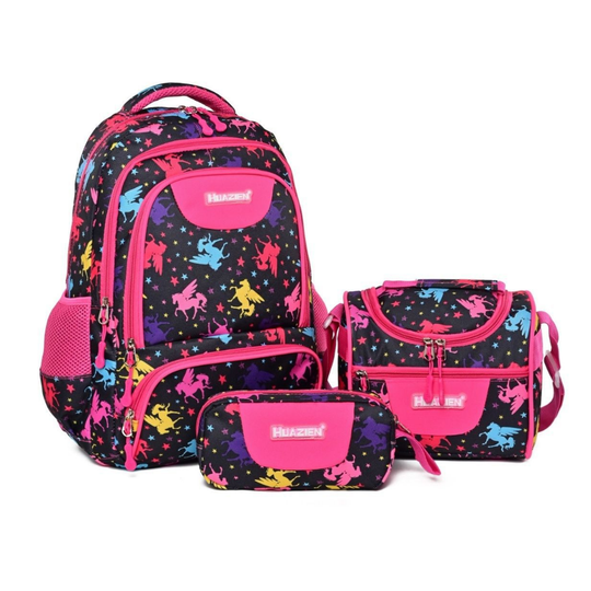 SchoolBuddy – 3-delige Schooltas Set voor Kinderen