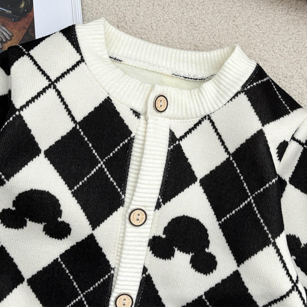 CozyKnit – Kinder Vest met Knopen voor Jongens en Meisjes