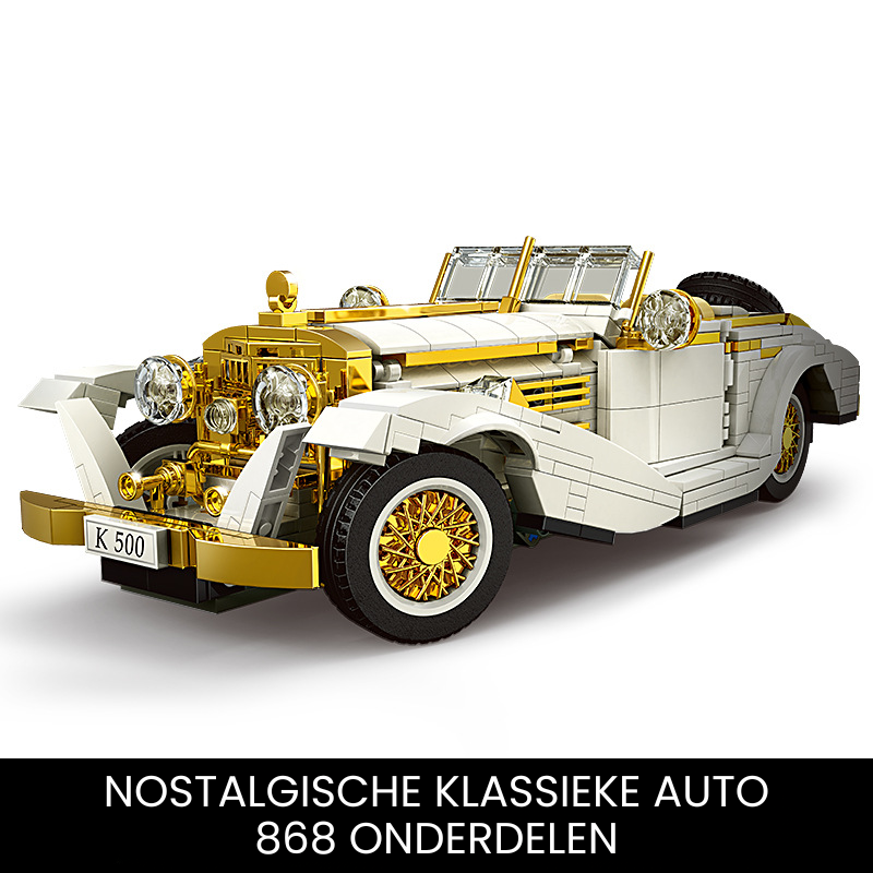 KlassikGold™ – K500 Vintage Auto Bouwset