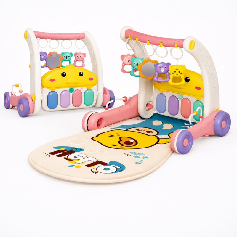 WalkyPlay – 3-in-1 Baby Walker en Speelmat