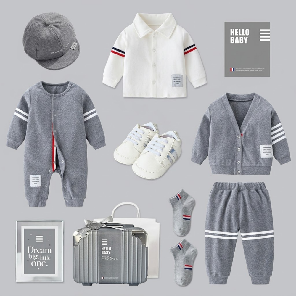 GentleNest – Luxe Baby Geschenkset voor Jongens