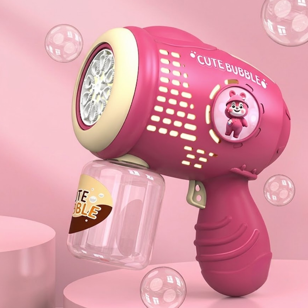 BubbleBlitz – Automatisch Bellenpistool voor Kinderen