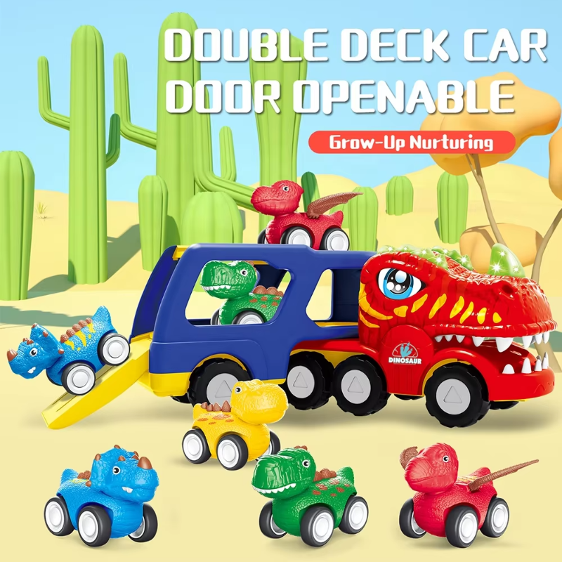 Rexpress dinosaurus transporttruck - Milo & Moon