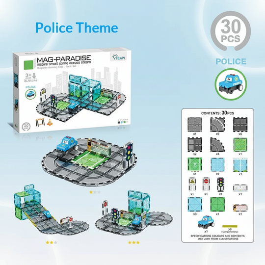 Magnimo magnetische racebaan set - Milo & Moon