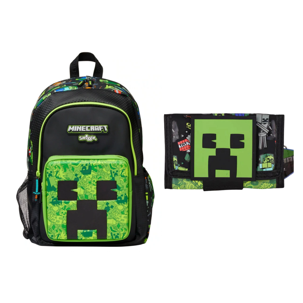 BlockQuest – Grote Schoolrugzak met Accessoires