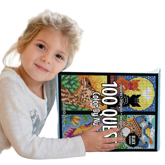 CreativeQuest™ – Mozaïek Kleurplezier Set – Creatief Ontspannen voor Alle Leeftijden