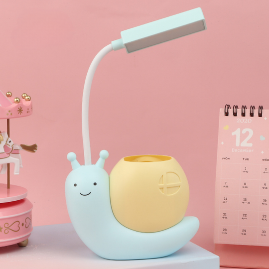 SnailGlow – LED Bureaulamp met Pennenhouder