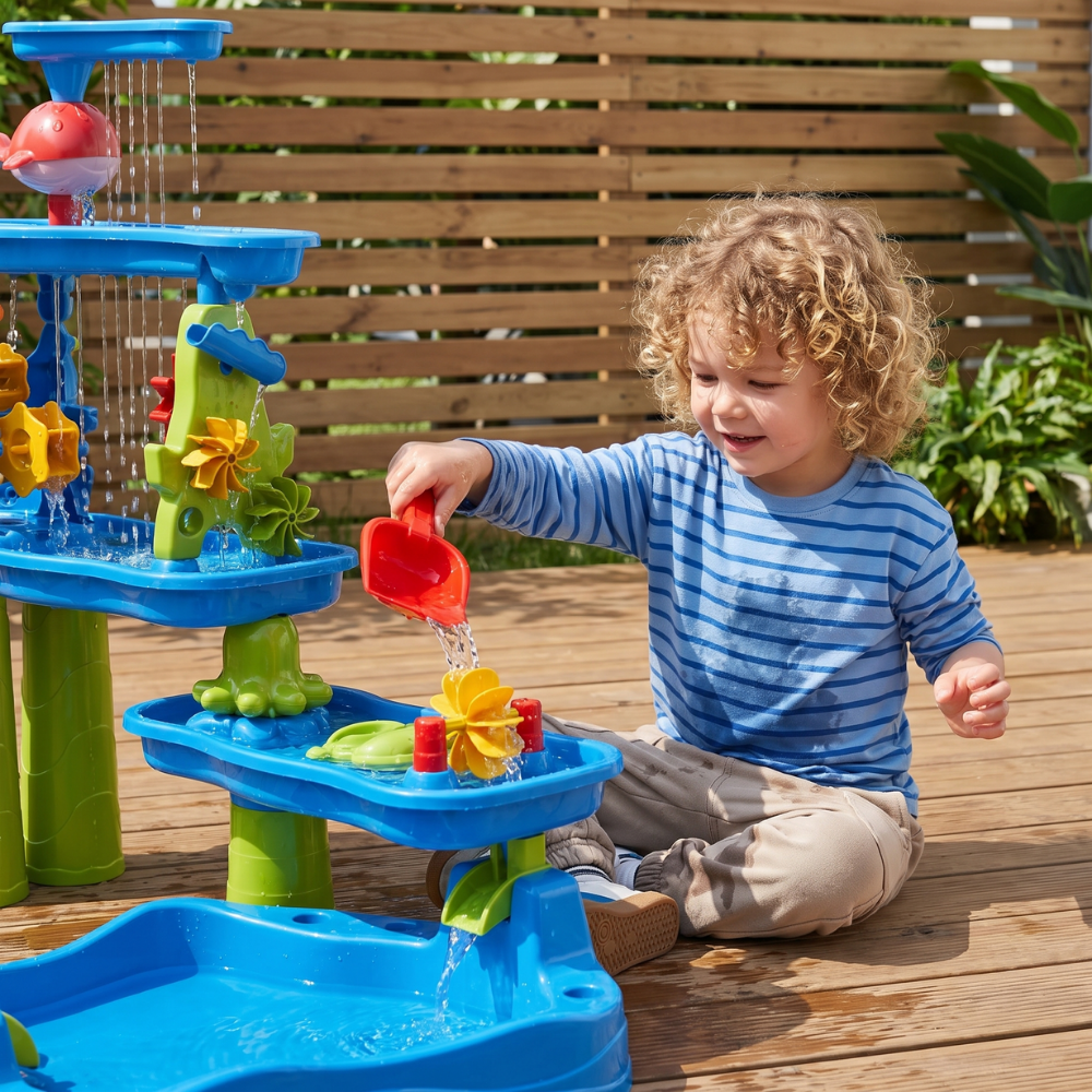 SplashCascade – Water- en Zandtafel voor Kinderen