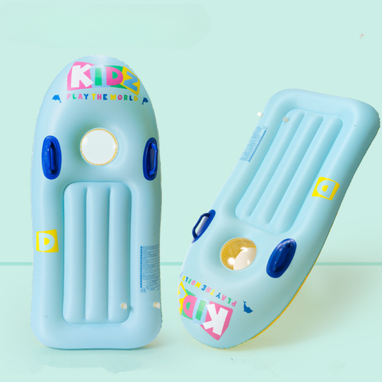 AquaPeek – Opblaasbaar Baby Zwemvlot met Transparant Kijkvenster