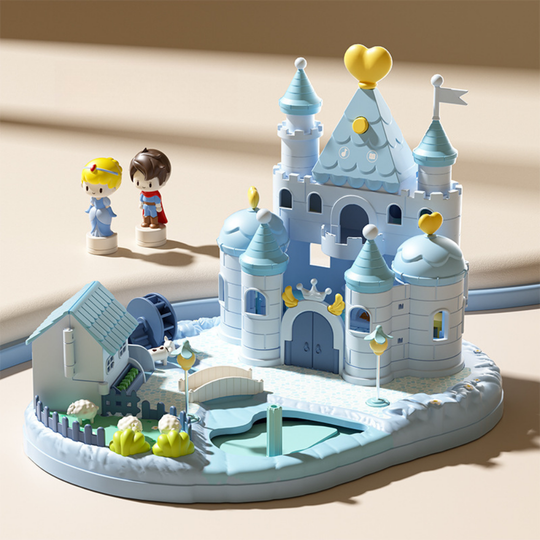CityCastle – Magnetisch Poppenhuis met Licht en Muziek