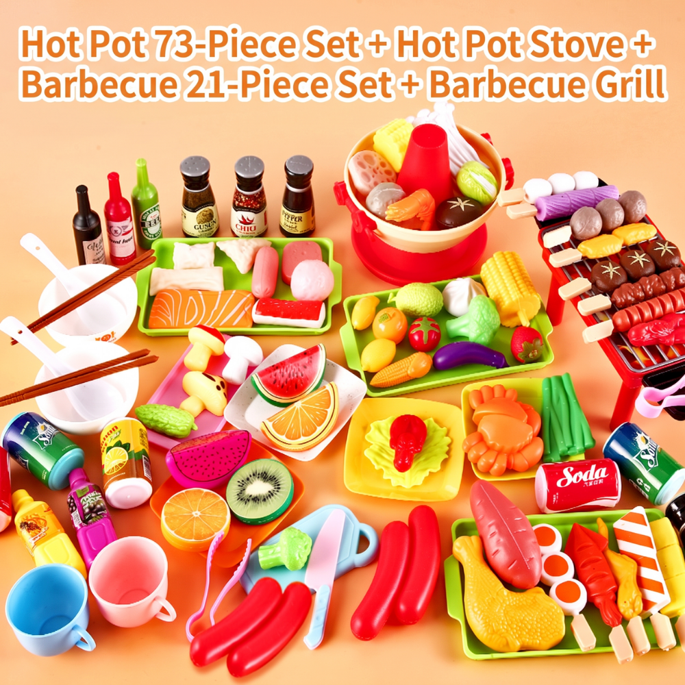 SmulFestijn – Speelgoed Hotpot- en Barbecueset