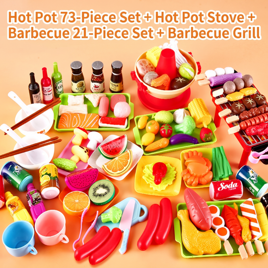 SmulFestijn – Speelgoed Hotpot- en Barbecueset