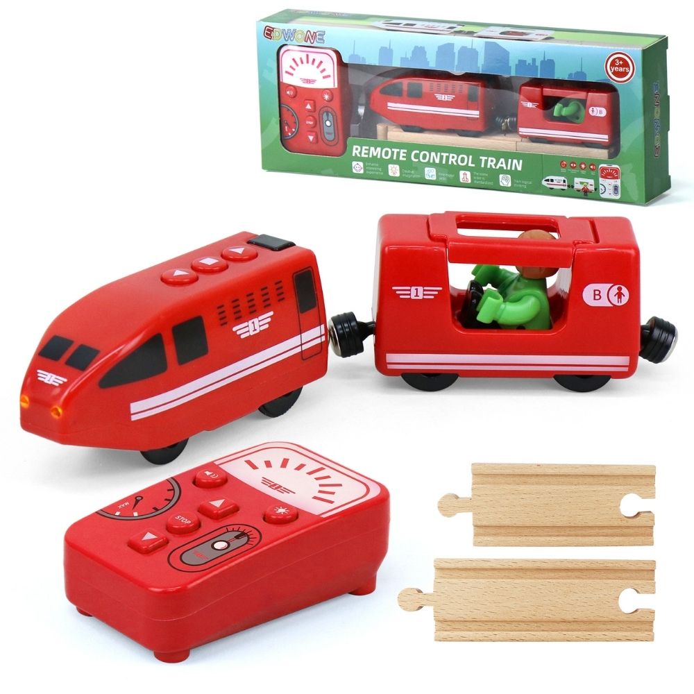 RemoteRail – Elektrische Treinset met Houten Rails