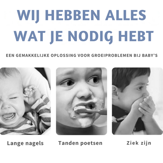 MiloBrush™ – Bear 3-pack U-vormige BPA-vrije Kindertandenborstels 2-6 Jaar