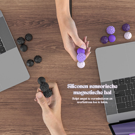 MagnaFidget – Magnetische Sensorische Fidget Ballen Set