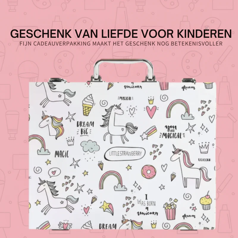 ArtJoy™ – Complete Tekenen & Schilderen Set voor Creatieve Kinderen