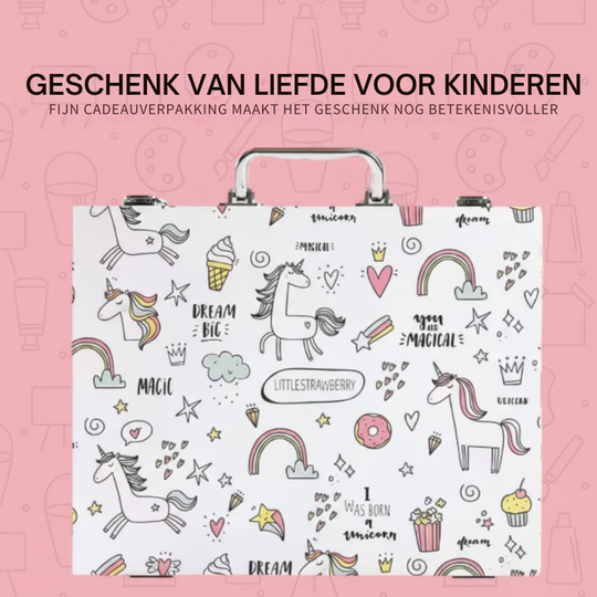 ArtJoy™ – Complete Tekenen & Schilderen Set voor Creatieve Kinderen
