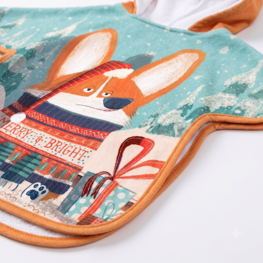 SunnyWrap – Microvezel Strandponcho voor Kinderen
