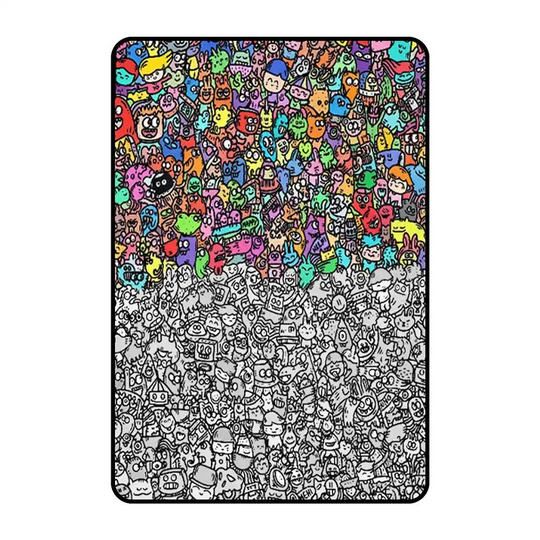 DoodleMat kleurdeken samen kleuren - Milo & Moon