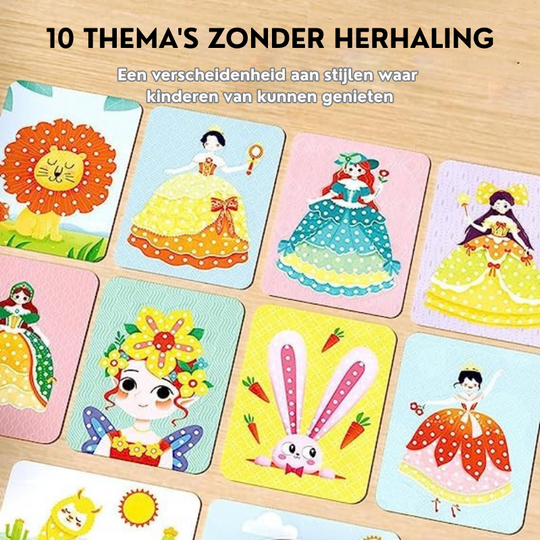 TinyArtists™ – DIY Creatieve Kunstset – Educatief Speelgoed Meisjes