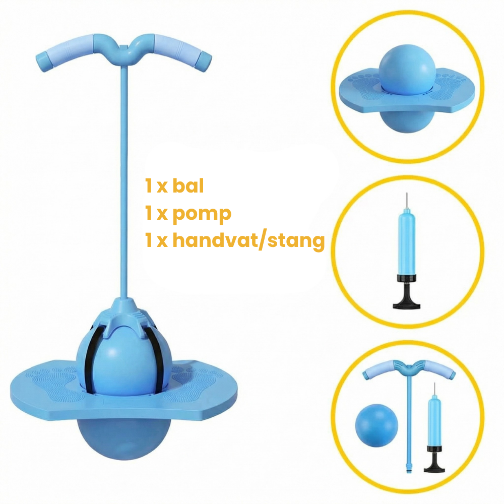 PogoBalance – Springbal met Handvat voor Kinderen