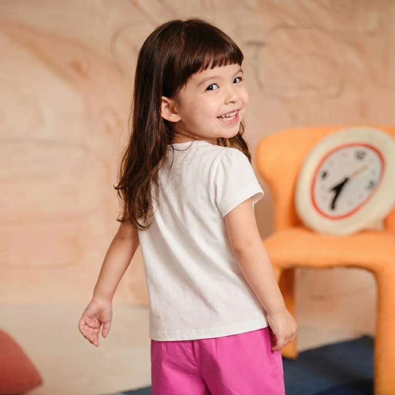 Lavinia – Bosdieren Peplum T-shirt